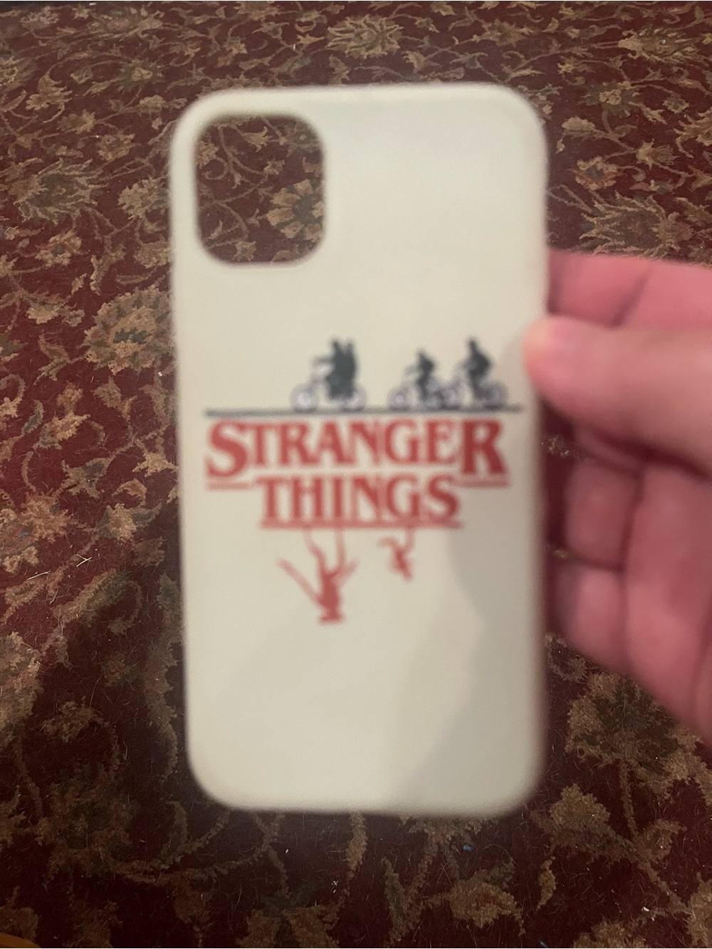 Stranger Things White Phone Case - Official Style